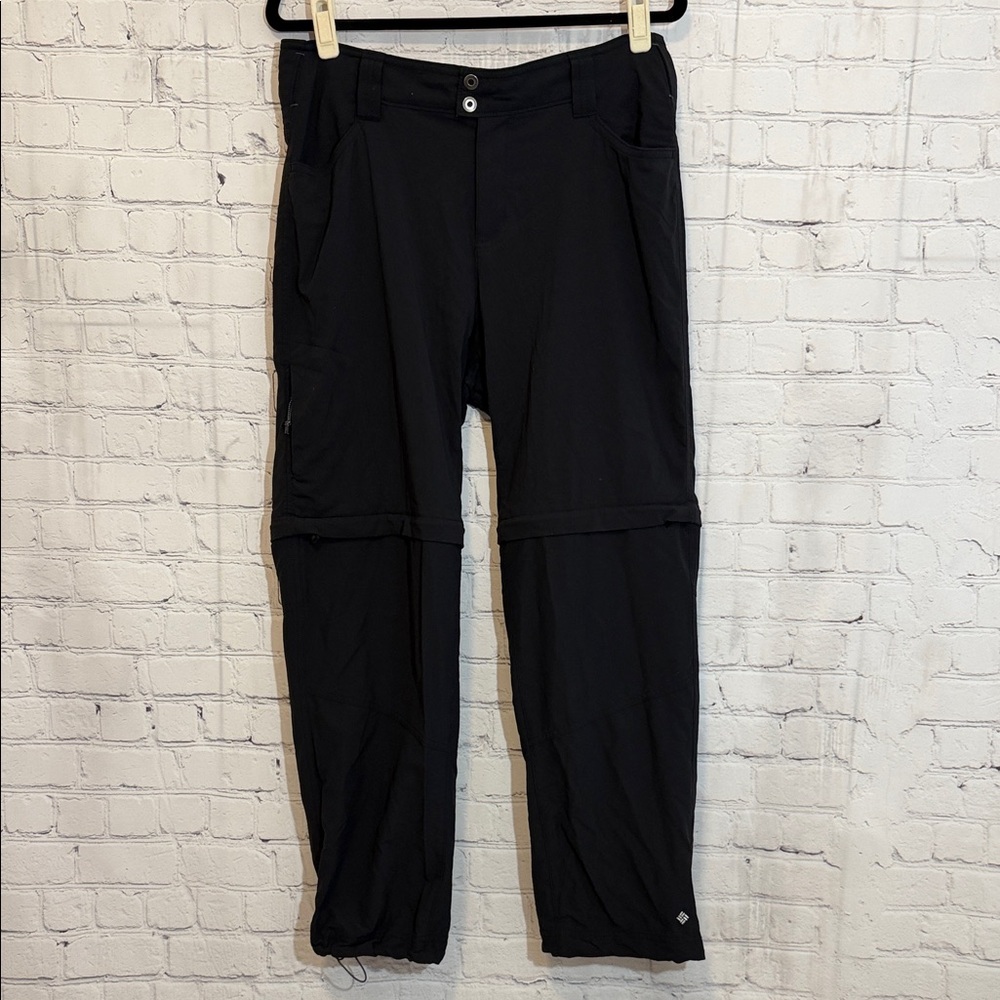Columbia Women’s Black Omni Shield Convertible Pants Size 14 Short.